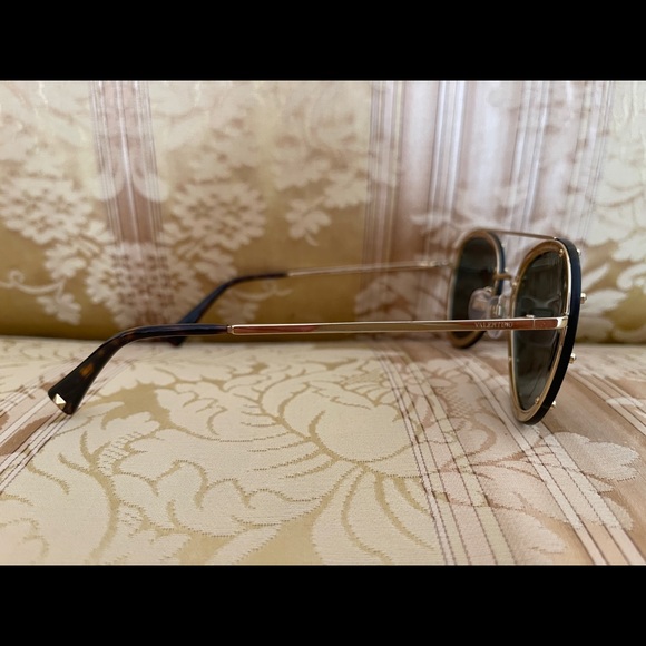 Valentino Swarovski Crystal Embellished Sunglasses - Picture 3 of 5